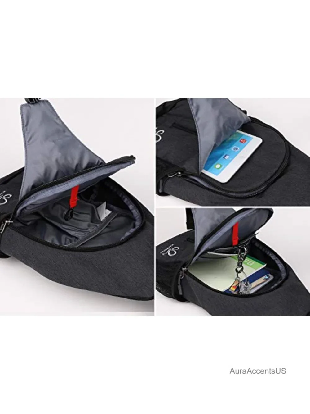 Water-Resistant Hiking Daypack with Adjustable Strap
